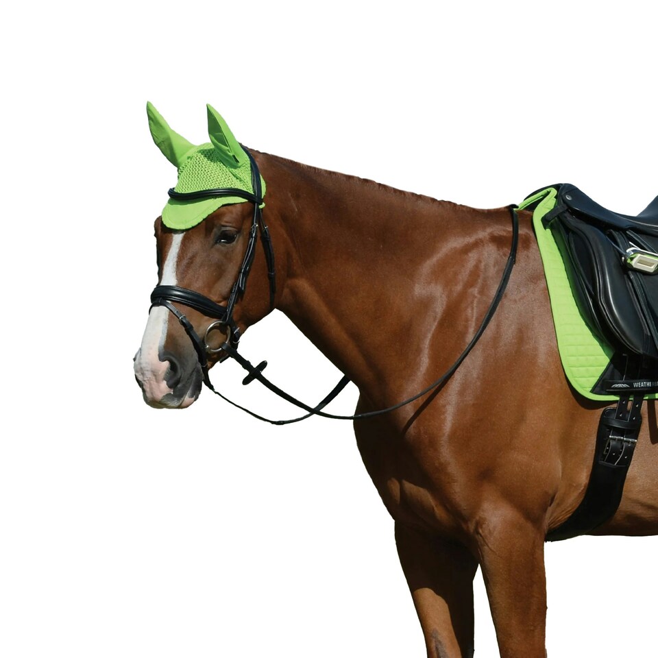 image 1 of Weatherbeeta Prime Ear Bonnet - Green - Full