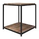 image 4 of Quincy End Table Weathered Oak Brown | Oak