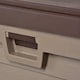 image 3 of 440L Garden Cushion Storage Box / Chest Sit on Lid | Brown | Brown