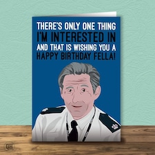 Line Of Duty Ted Hastings Birthday Card
