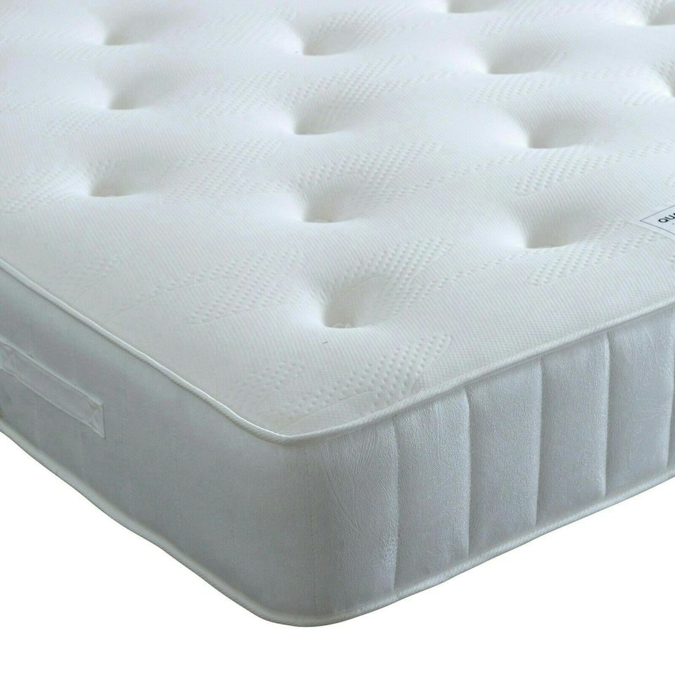 image 1 of Aurora Warmstone Velvet Ottoman Bed And Quartz 1000 Pocket Sprung Mattress King Size N/A