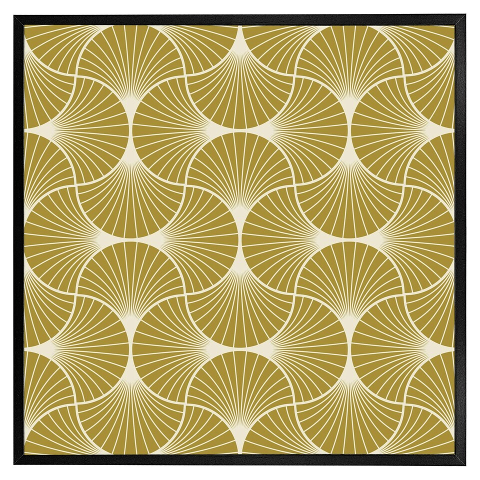 image 1 of Geometric shells (Picutre Frame) Brown | S
