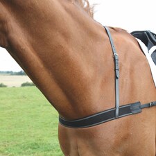 Shires Blenheim Elastic Breastgirth Black | Size: One Size
Colour: Black