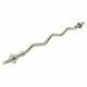 image 1 of Solid EZ Curl Bar 1" Barbell With Spinlock Collars Standard