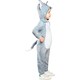 image 4 of Tom And Jerry Childrens/Kids Tom Costume - Grey/White/Black - 4-5 Years 4