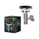 image 2 of OSRAM ENDURA Style Solar Outdoor Wall Light Stainless Steel 6W White