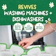 image 2 of Ecoegg Washing Machine & Dishwasher Cleaner Detox Tablets/Deep Clean, Odour Removal, Fits All Machines, De-Scales, (10 Uses)