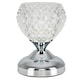image 1 of ValueLights G9 Dimmable Polished Silver Table Lamp and G9 Capsule LED 3W Cool White 6500K Bulb