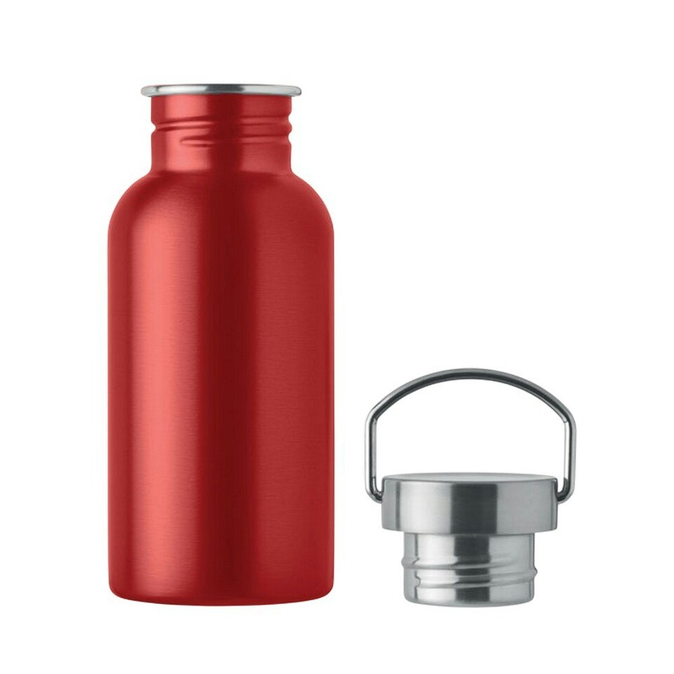 image 1 of MidOcean Florence Sing Single Wall 500ml Water Bottle - Red - One Size Red | One Size