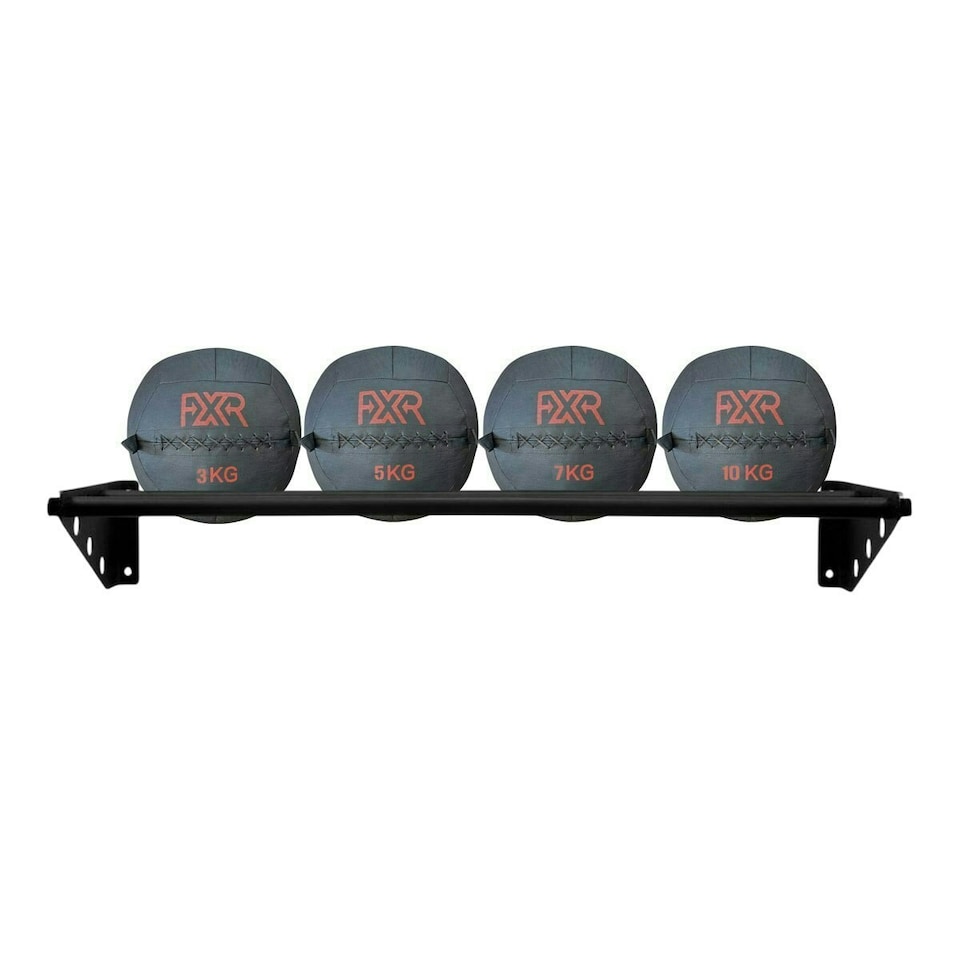 image 1 of Wall Mounted Wall Ball Rack / Medicine Ball Storage