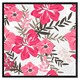 image 2 of Red & pink floral (Picutre Frame) Brown | Oak | M