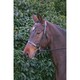 image 2 of Hy Hunter Leather Bridle with Rubber Grip Reins - Brown - Cob