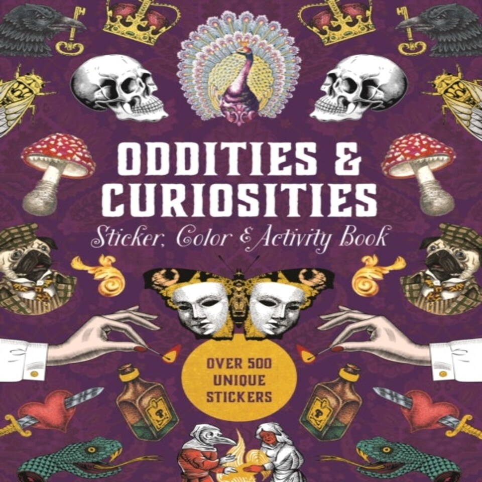 Oddities Curiosities Sticker Color Activ