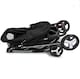 image 7 of Pet Stroller Dog Cat Puppy Pram Pushchair Travel Cart Jogging Buggy Carrier (Black)