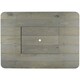 image 3 of Outdoor Beer Party Table Wood Wood Grey