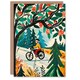 image 1 of Man On Bike Mountains Simple Colourful Him Her Birthday Card