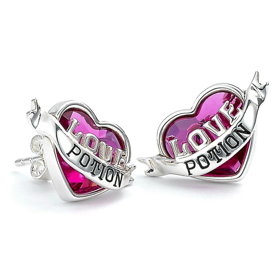 image 1 of Harry Potter Love Potion Stud Earrings with Crystal Elements - HPSE053