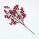 image 1 of Homescapes Artificial Winter Snow Berry Single Stem Bouquet