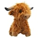 image 1 of Highlands Cow Soft Toy Cute Plushie Huggable Cuddly Stuffed Toy Gift 23cm Brown