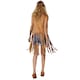 image 2 of Womens Fancy Dress Costume - Hippie Waistcoat and Accessories | Brown | brown | 2XL | 1
