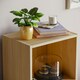 image 4 of Vida Designs Oxford 3 Tier Cube Bookcase Display Storage, Oak