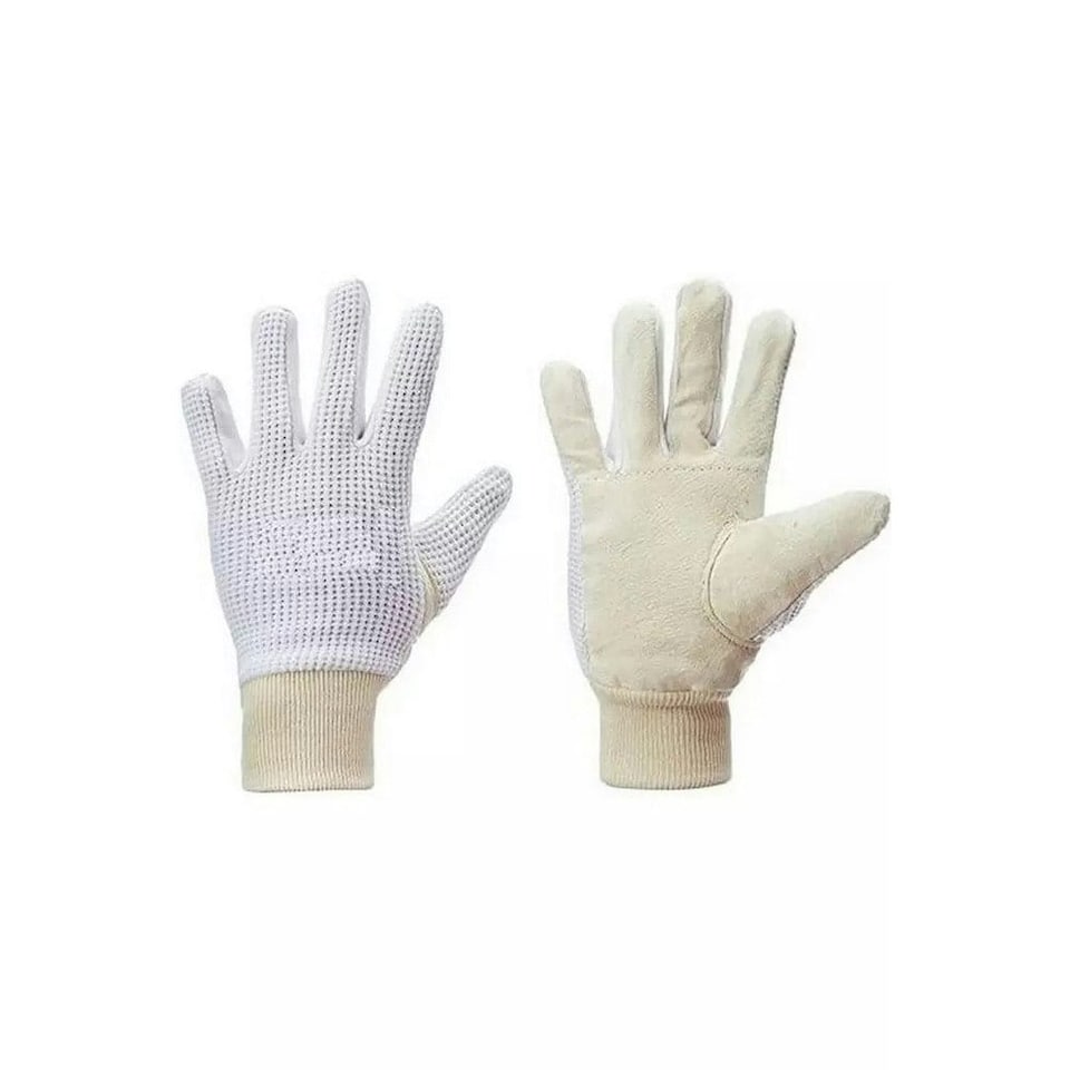 Carta Sport Mens Chamois Wicket Keeping Inner Gloves - White/Cream - One Size