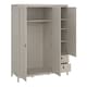 image 6 of Barcelona Wardrobe with 2 Doors + 1 Mirror Door + 2 Drawers in Cashmere Cream