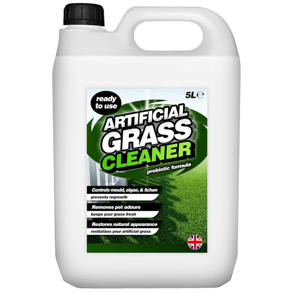 image 1 of 4 x 5L Artificial Grass Cleaner & Disinfectant Ready To Use