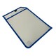 image 1 of Blue Edge Clear Dry Erase Write and Wipe Reusable Sleeve Pocket
