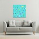 image 2 of Beach Cartoons (Canvas Print) 114 x 114 x 4cm