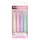 image 1 of Brushworks 4 Piece Combination Tweezer Set - Pastels