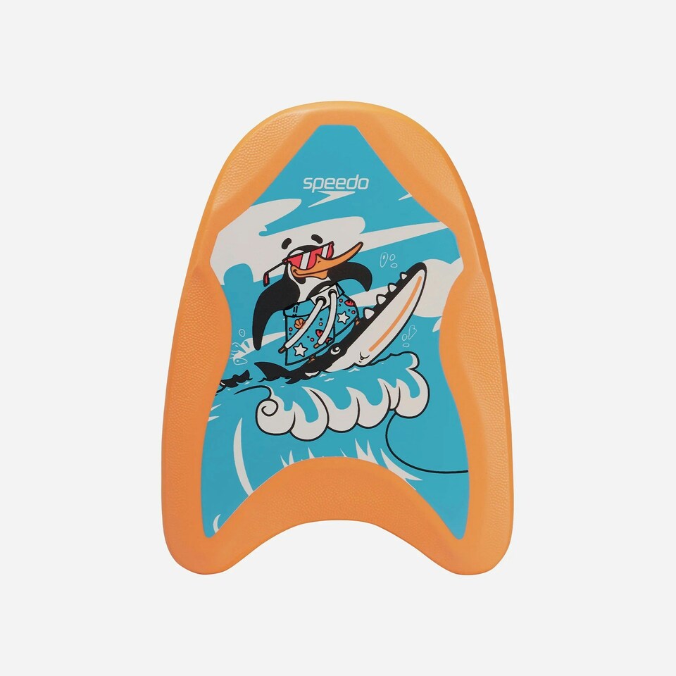 image 1 of Speedo Childrens/Kids Penguin Swimming Float - Orange/Blue - One Size