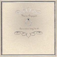 You're Engaged, Congratulations Greetings Cards