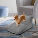 image 2 of Living and Home Non-Slip Pet Steps with Removable Washable Cover for Cats & Dogs | Grey | Grey | 1