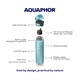 image 2 of AQUAPHOR Double Wall Insulated Stainless Steel City Cool Bottle with City Filter in Fresh Teal