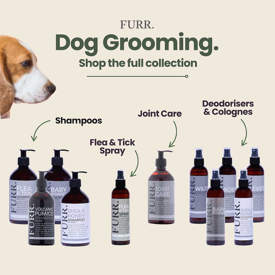 image 1 of FURR Baby Powder Dog Deodoriser Spray 2 x 250ml