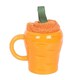 image 3 of Something Different Carrot Mug and Sock Set - Orange - One Size