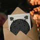 image 3 of Albrecht Durer Art Card Knob With Seven Hexagonal Stars