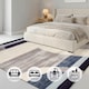 image 4 of Short Pile Rectangular Arch Pattern Rug 160x230cm