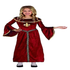 Fancy Dress Child Medieval Princess - 3-4 Years