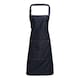 image 1 of Premier Unisex Adult Colours Pocket Full Apron | Blue | Indigo Denim | One Size | 1