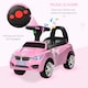 image 7 of HOMCOM Ride on Car Baby Toddler Walker Foot to Floor Sliding Car Slider Pink