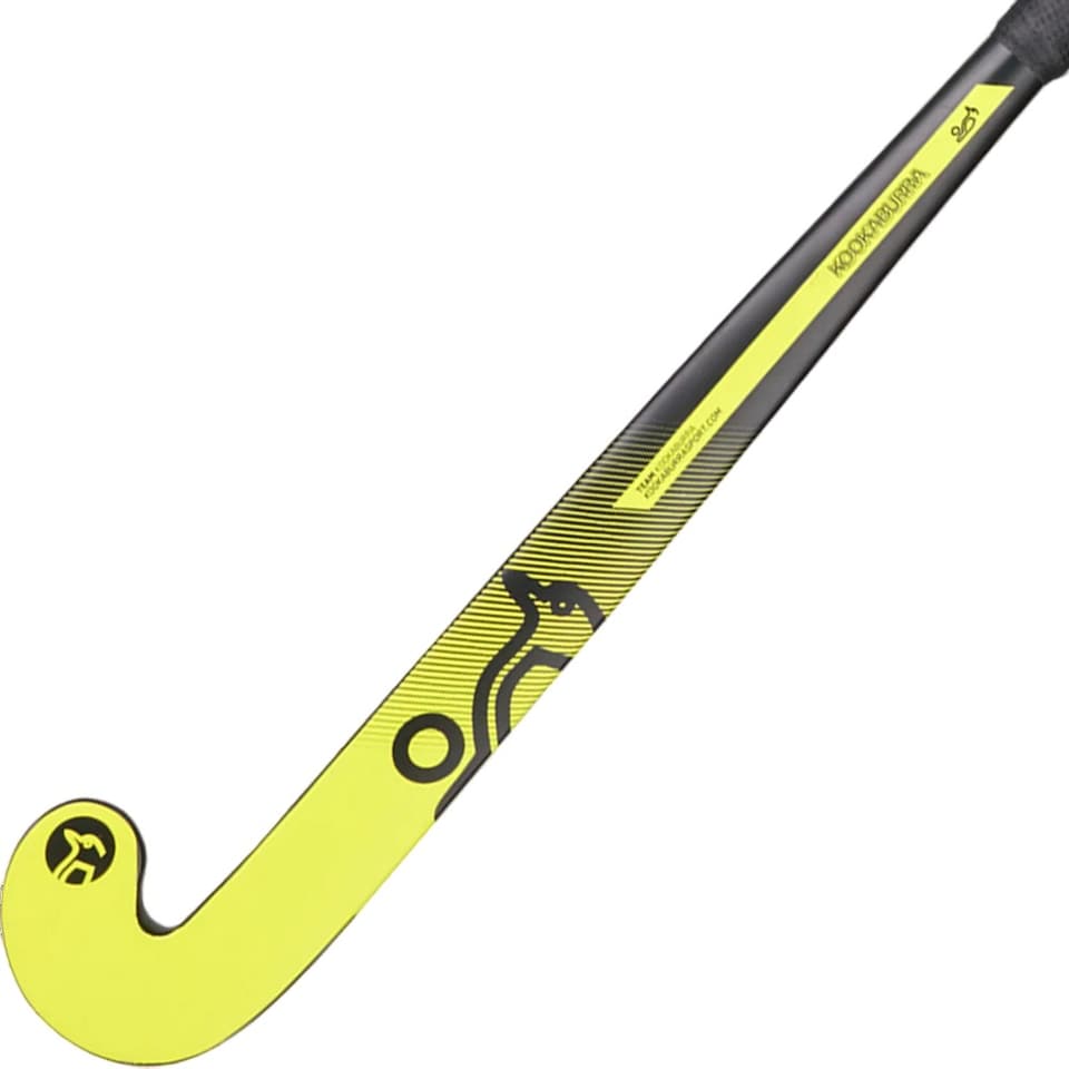 image 1 of Kookaburra Sunfire Hockey Stick | Yellow | Yellow/Black | 26in | 1