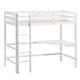 image 8 of Vida Designs Sydney Bunk Bed With Desk, 3ft Single Bed, White, 90 x 190cm