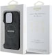 image 2 of Guess PU Leather 4G Coloured Ring Case with MagSafe for iphone 16 Pro 6.3 Black - GUHMP16LG4GFRK
