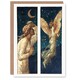 image 1 of Edward Burne Jones Art Card Cupid Flying Away From Psyche