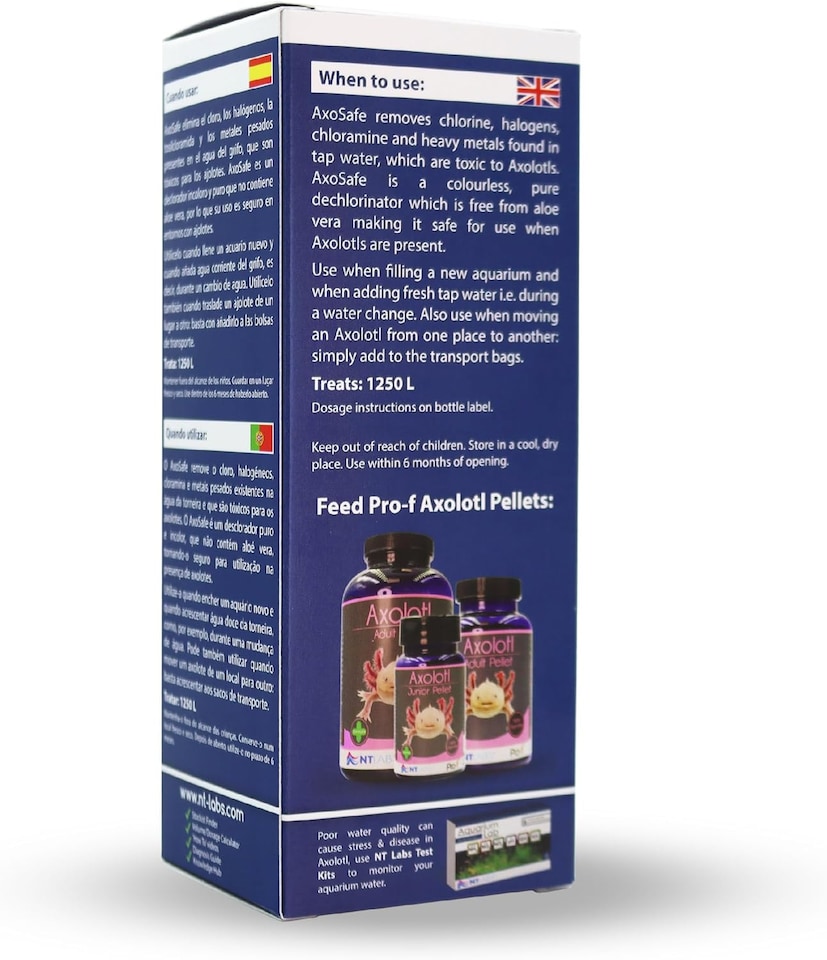 image 1 of NT Labs Aquarium Axo Safe 250ml Liquid Treatment | Clear