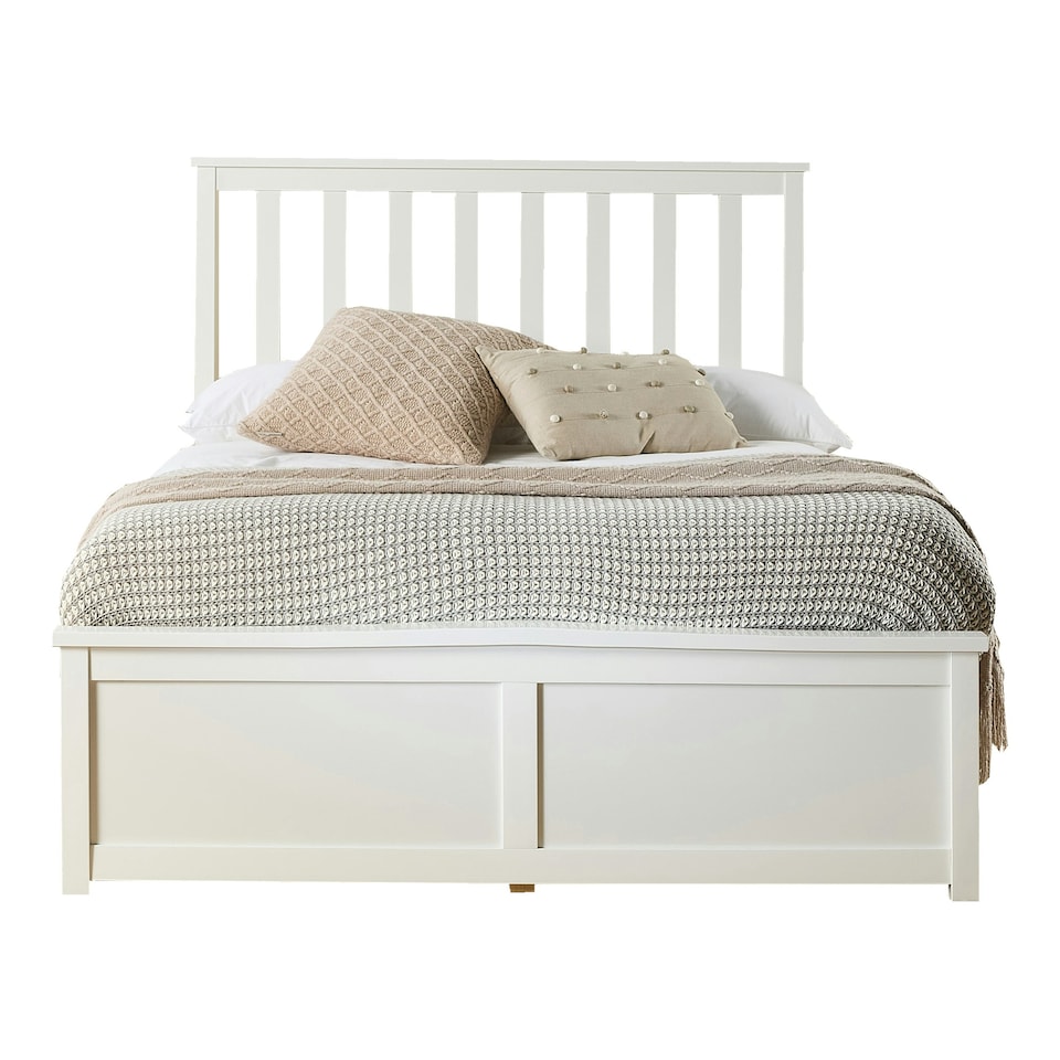 image 1 of Wooden Ottoman Bed, Small Double