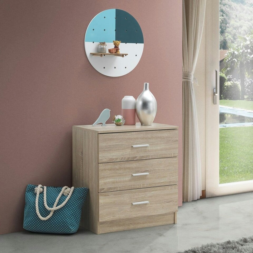 image 1 of 3 Drawer Chest