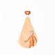 image 1 of Matchstick Monkey All-In-1 Soother & Cotton Comforter Teddy Tiger